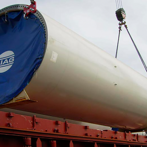 CARGA DE TRAMOS AEROGENERADORES
